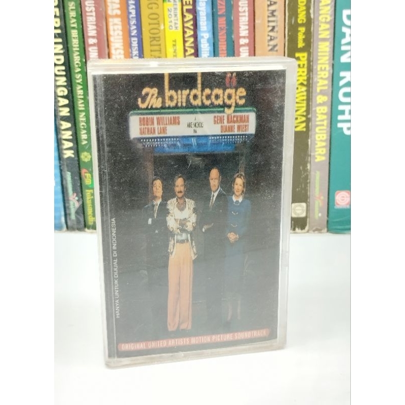 Jual KASET PITA THE BIRDCAGE ORIGINAL UNITED ARTISTS MOTION PICTURE