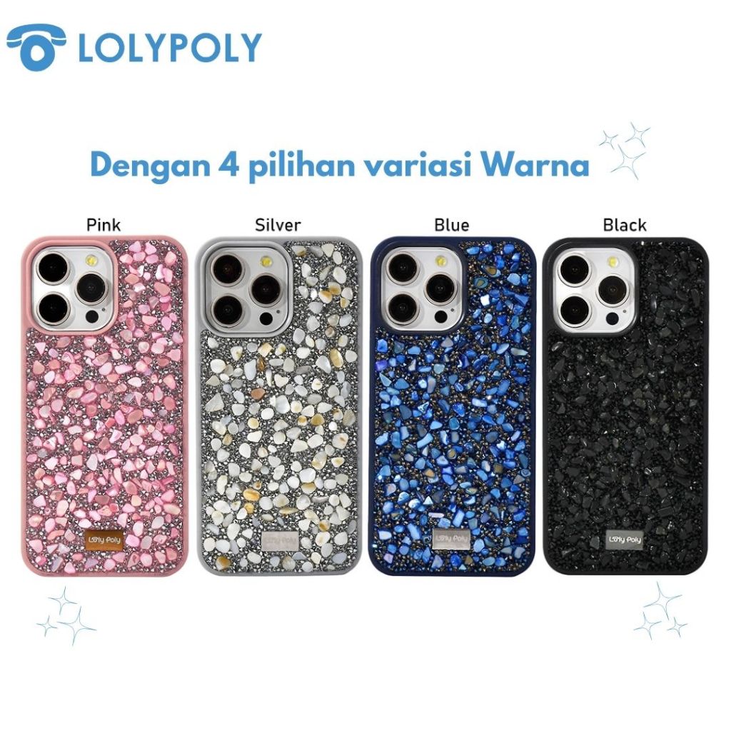 Jual Lolypoly Crystal Diamond Bling Case For iP Series-30 | Shopee ...