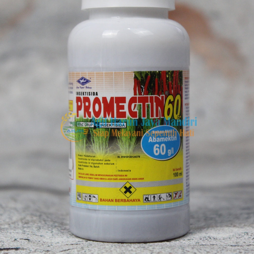 Jual PROMECTIN 60 EC 100 Ml Insektisida Abamektin Obat Hama | Shopee ...