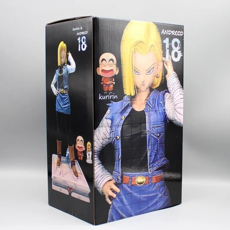 Jual action figure dragon ball z android 18 RR with kuririn kid ...