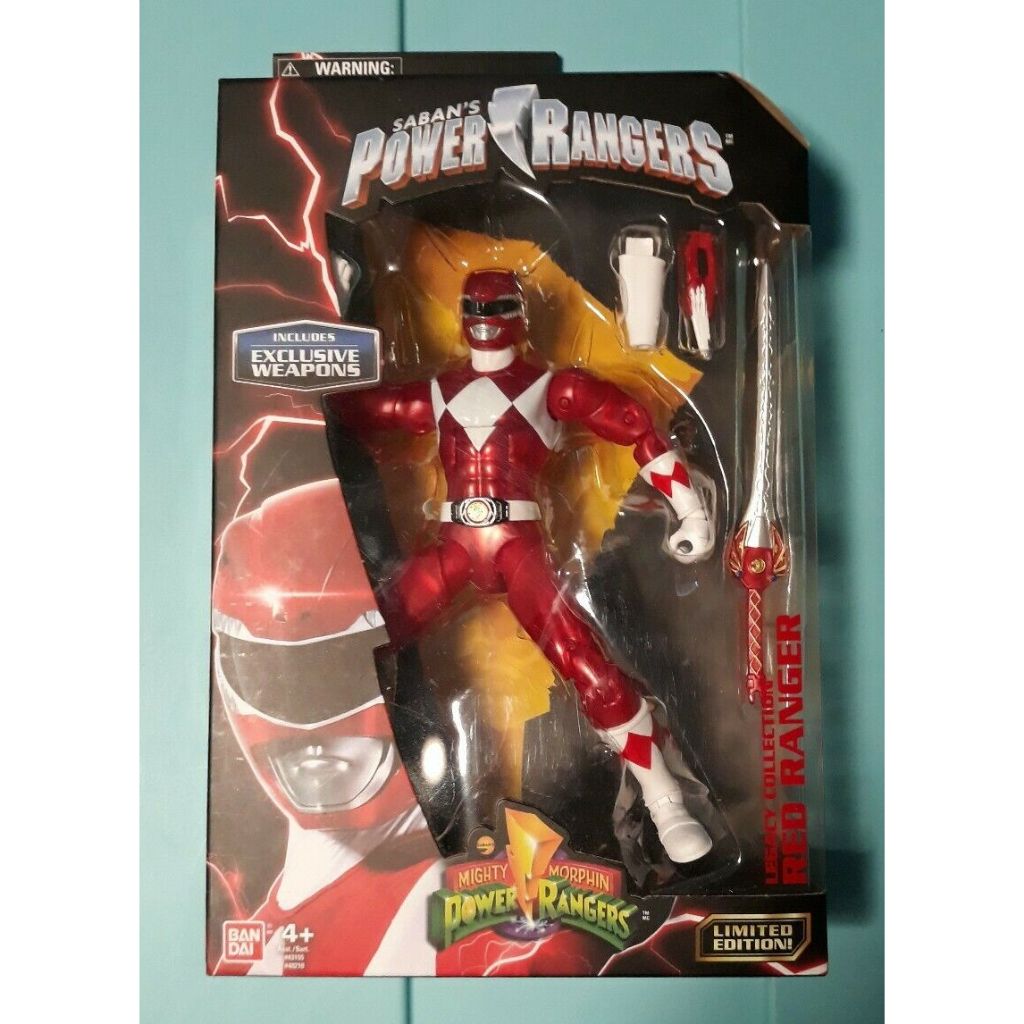 Jual Power rangers Legacy - Red ranger - Bandai | Shopee Indonesia