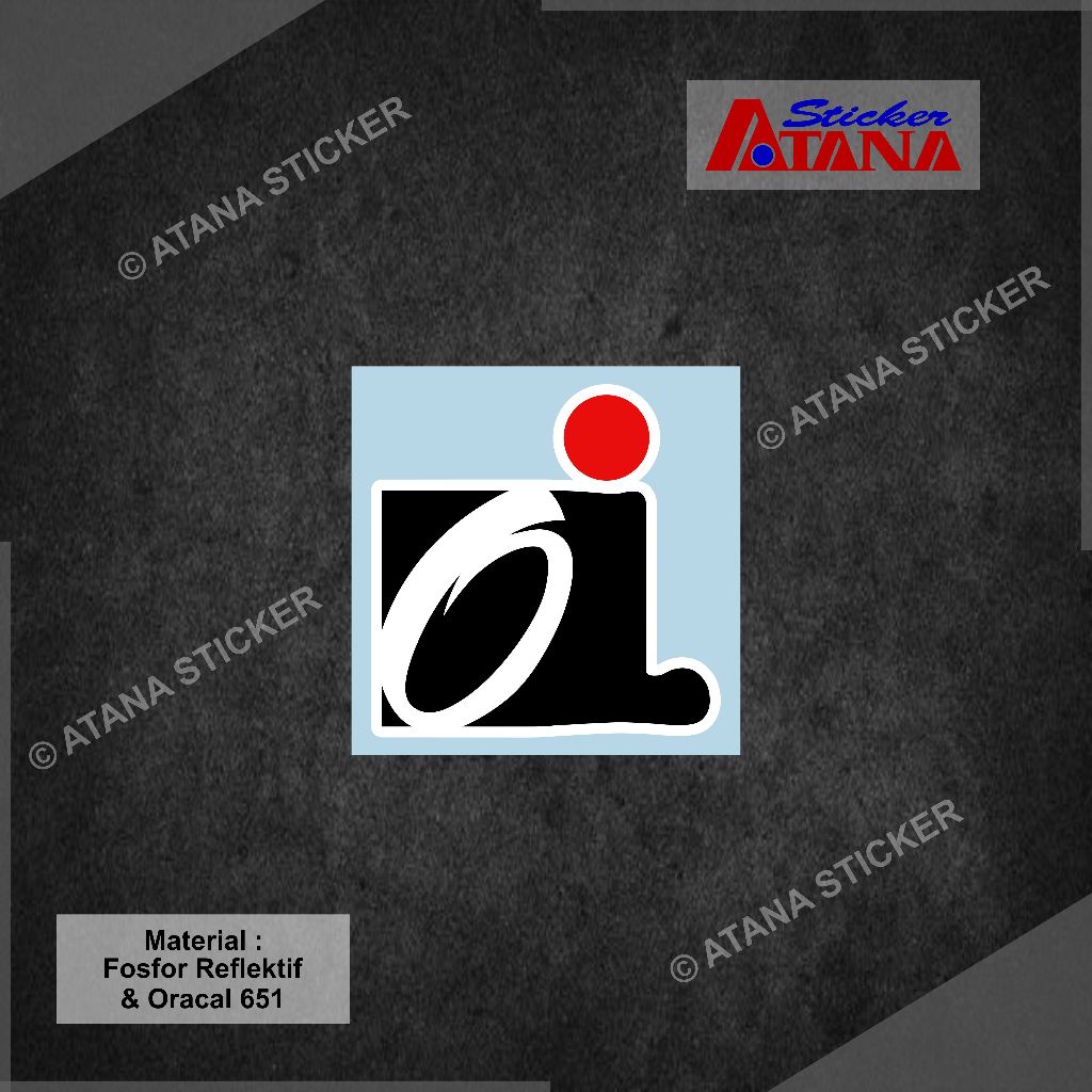 Jual Stiker Cutting oi Orang Indonesia Iwan Fals Emblem Logo Tiga Rambu