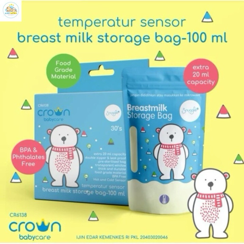 Jual Crown kanton ASI Box | breasmilk Box | Shopee Indonesia