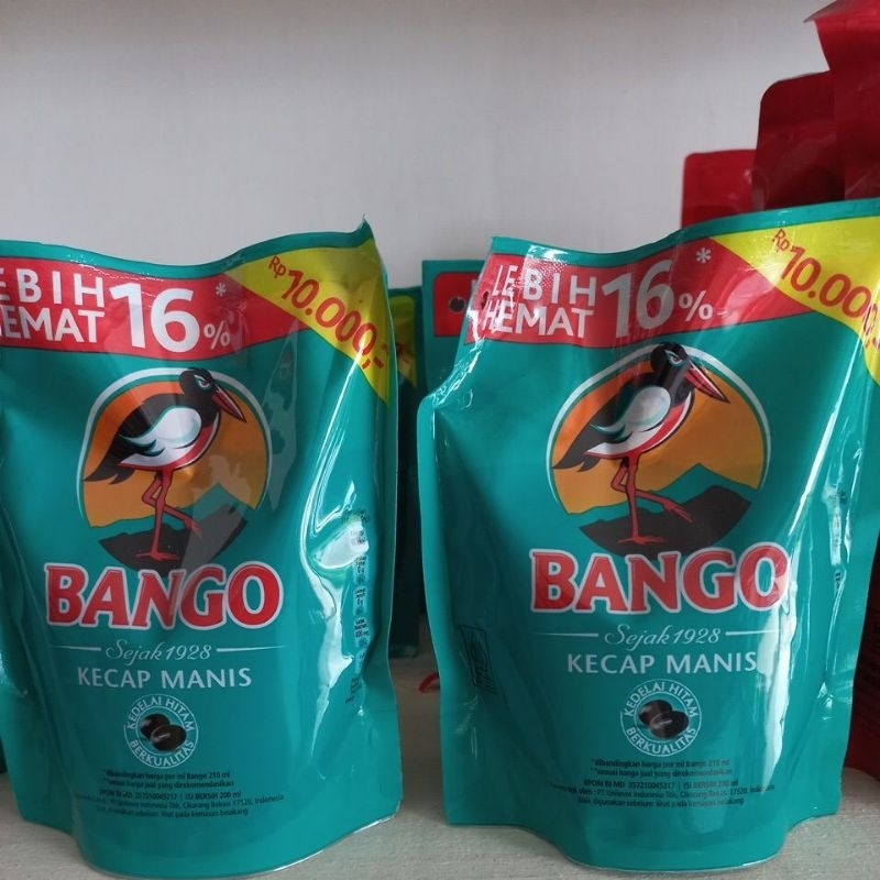 Jual Kecap Manis Cap Bango Kemasan Pouch 265ml | Shopee Indonesia