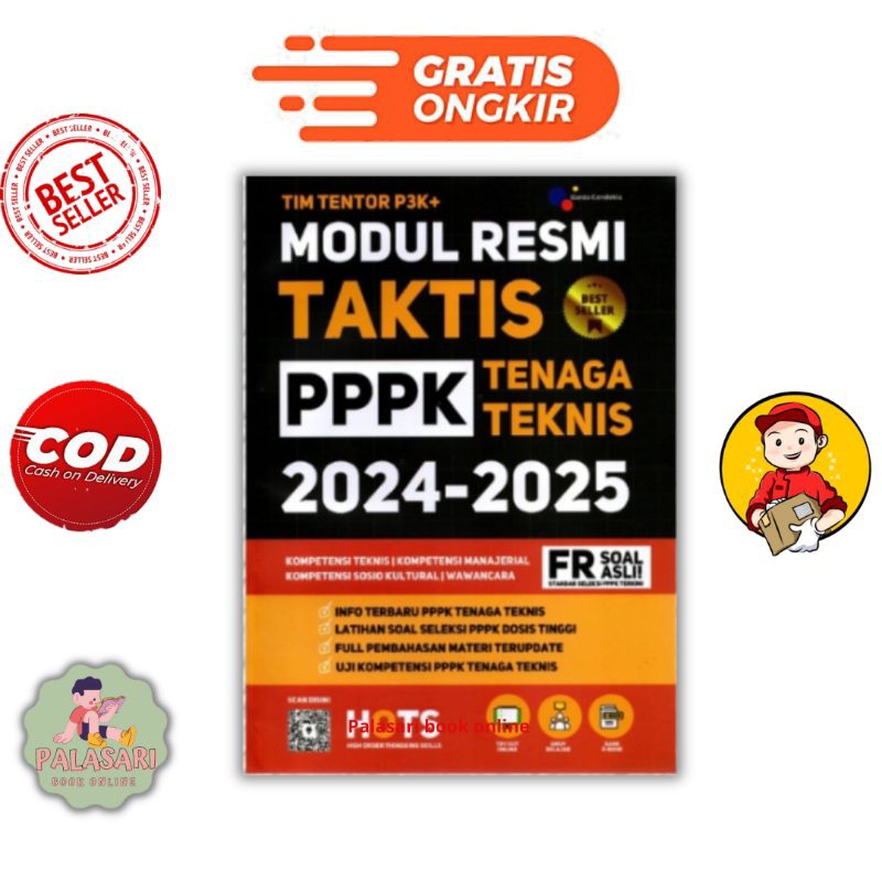 Jual Buku Best Modul Resmi Taktis PPPK Tenaga Teknis 2024 2025 | Shopee ...