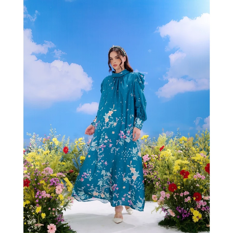  Marietta Dress in Emerald