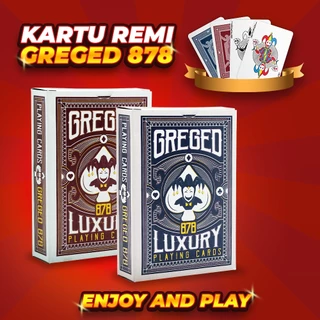 GREGED 878 Kartu Remi Premium Ori