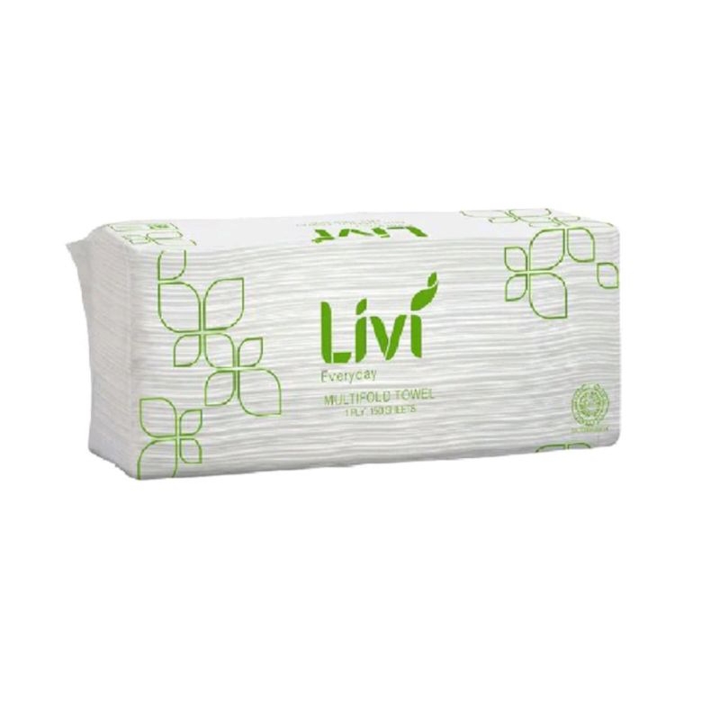 Jual Tisu Livi Multifold Evo Smart Multifold Towel 150s 1ply | Shopee ...