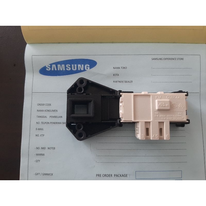 Jual door lock switch Front Loading SAMSUNG | Shopee Indonesia