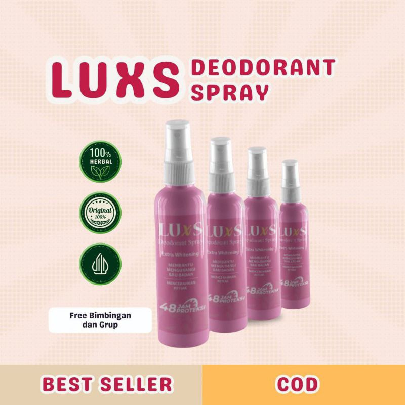 Jual Luxs Deodorant Spray | Shopee Indonesia