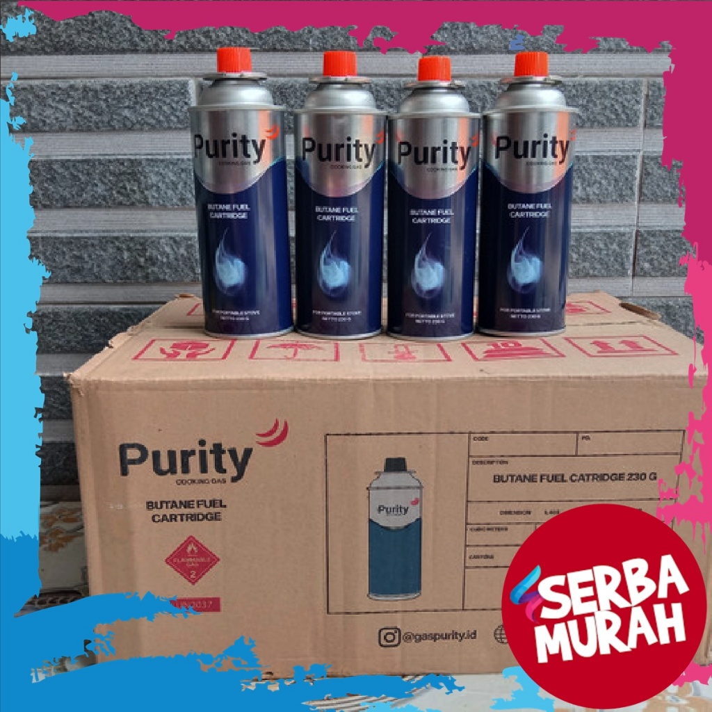Jual Purity Gas Kaleng Kompor Portable | Shopee Indonesia