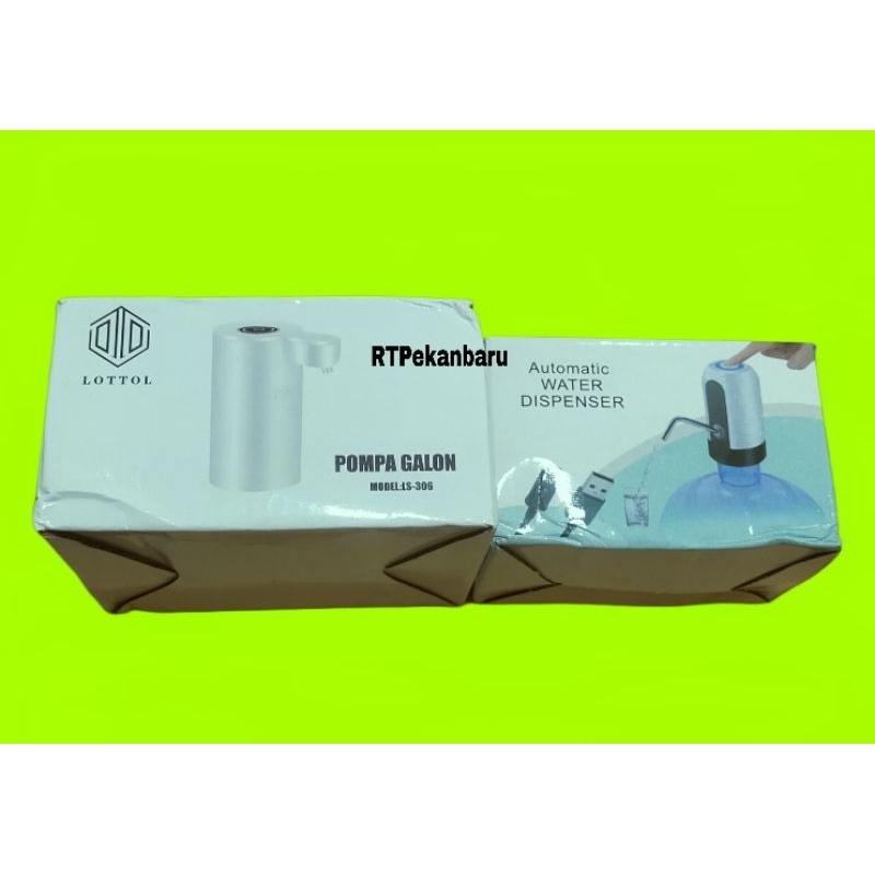 Jual Pompa air galon water dispenser air minum charge usb Pekanbaru