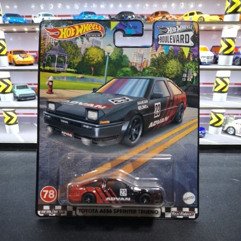 Jual Hotwheels Toyota Ae86 Sprinter Trueno Advan Shopee Indonesia