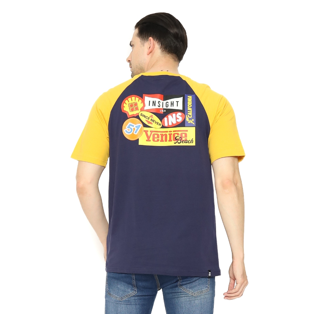 Jual Insight Kaos Lengan Pendek Pria Racer Raglan Men Tee Planet Surf ...