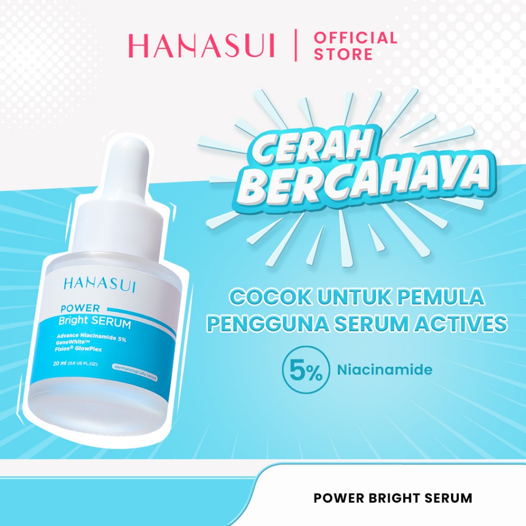 Jual Hanasui Power Bright Serum | Shopee Indonesia