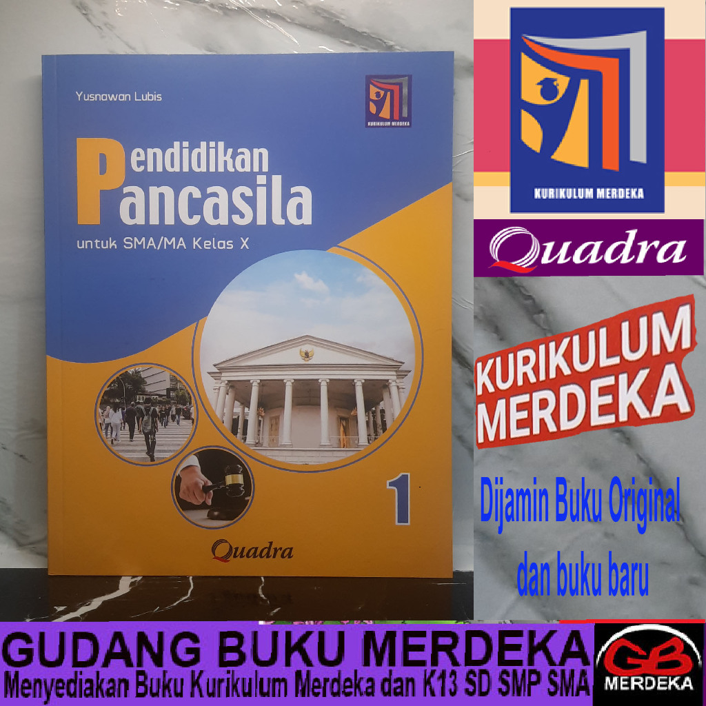 Materi pendidikan pancasila kelas x kurikulum merdeka