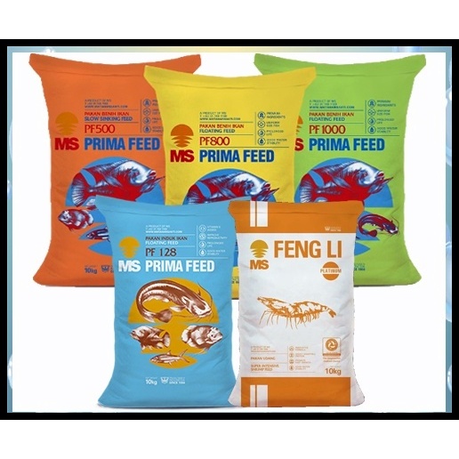 Jual Pelet Pakan Induk Benih Ikan Fengli Udang Prima Feed Pf Pf Pf Pf Repack Kg