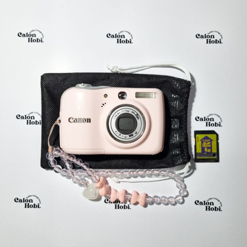 Jual Kamera Digital Digicam Canon Powershot E1 Pastel Pink