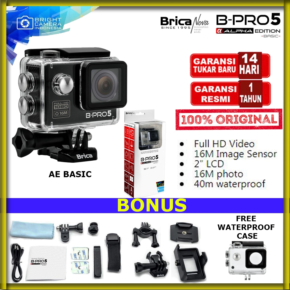 Jual Brica B-Pro 5 Alpha Edition Basic - AE Bacic - Action Camera ...