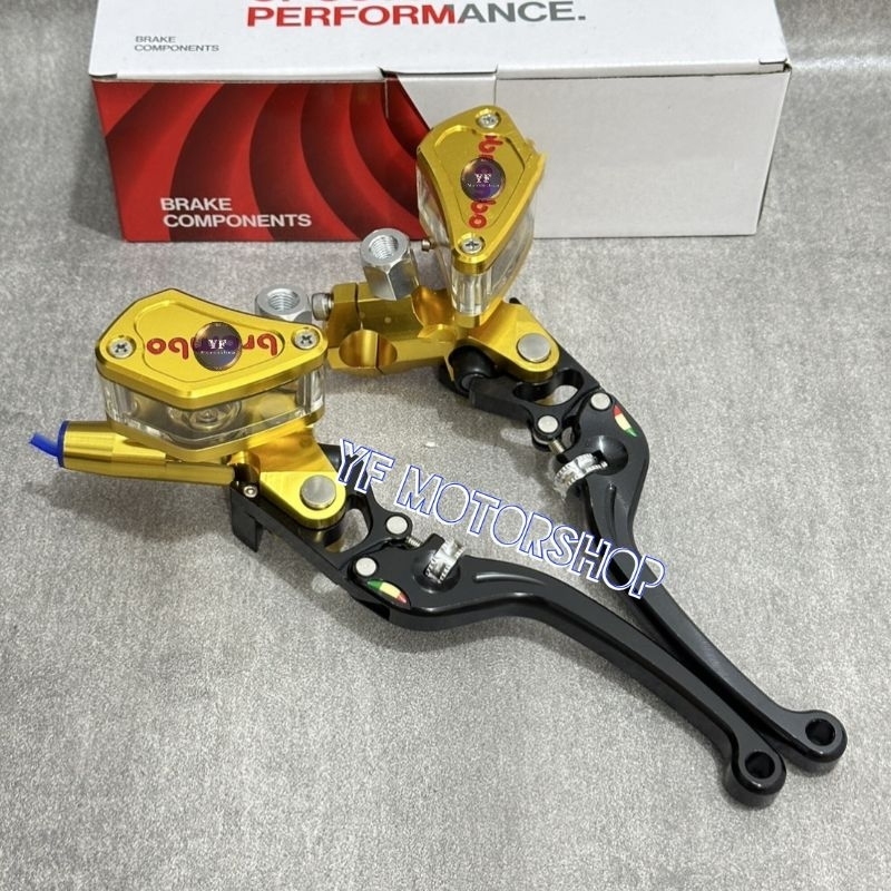 Jual Handle Master Rem Rcs Gold Tabung Oval Pnp Pcx Nmax Adv Xmax Shopee Indonesia