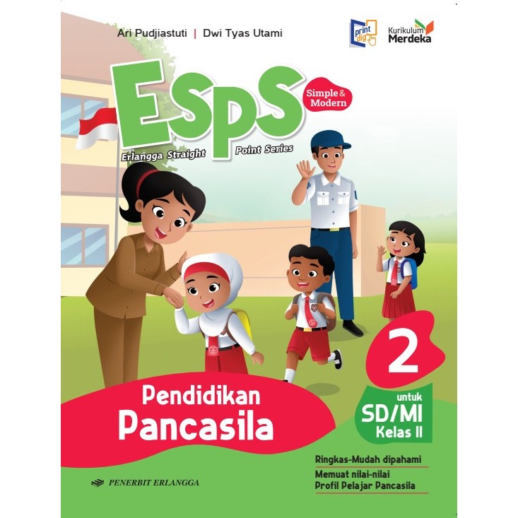 Jual Buku ESPS PENDIDIKAN PANCASILA REVISI kelas 1 2 3 4 5 6 SD ...