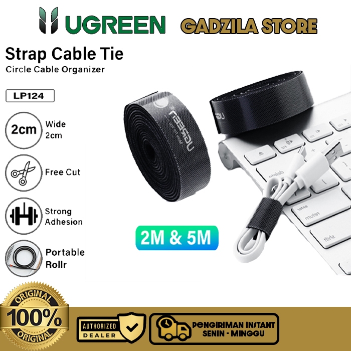 Jual Ugreen Fonken Velcro Strap Cable Ties Organizer Pengikat Perekat