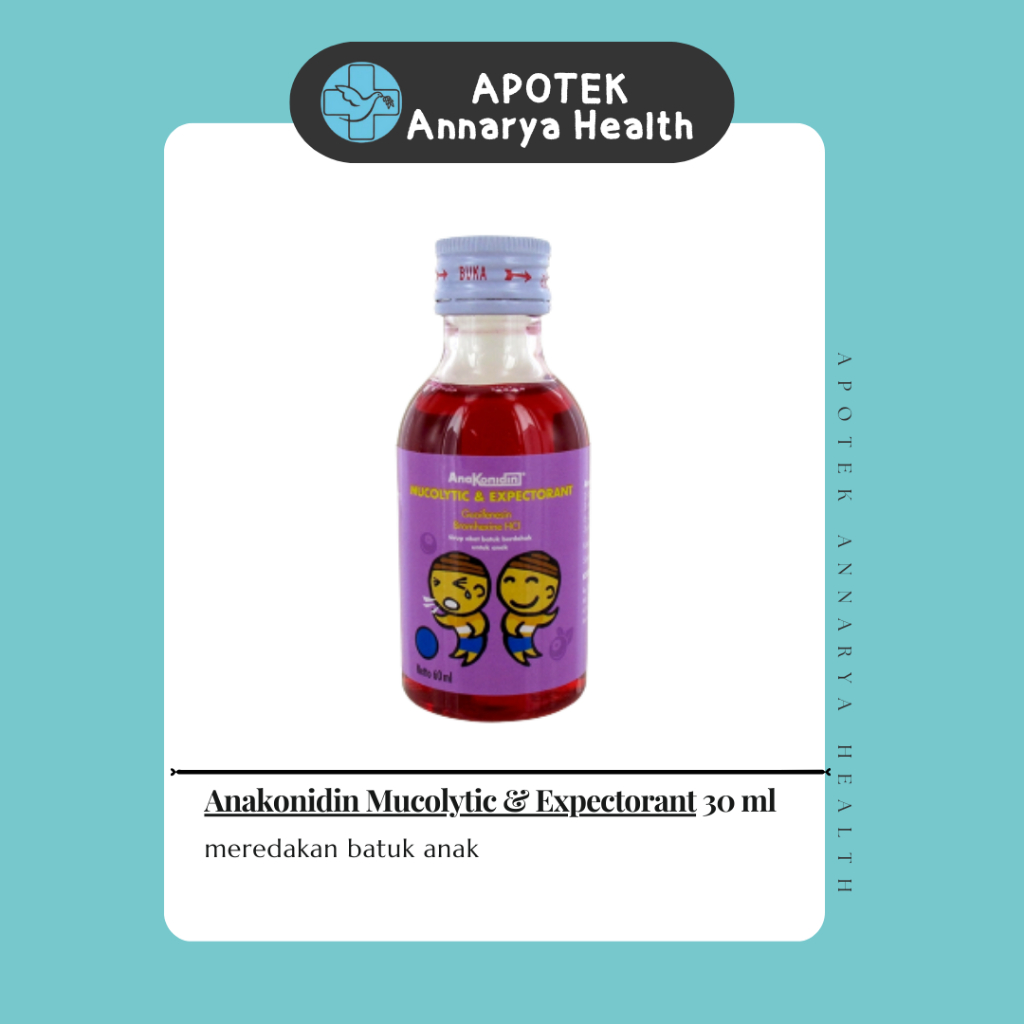 Jual Anakonidin Mucolytic & Expectorant 30 ml | Shopee Indonesia
