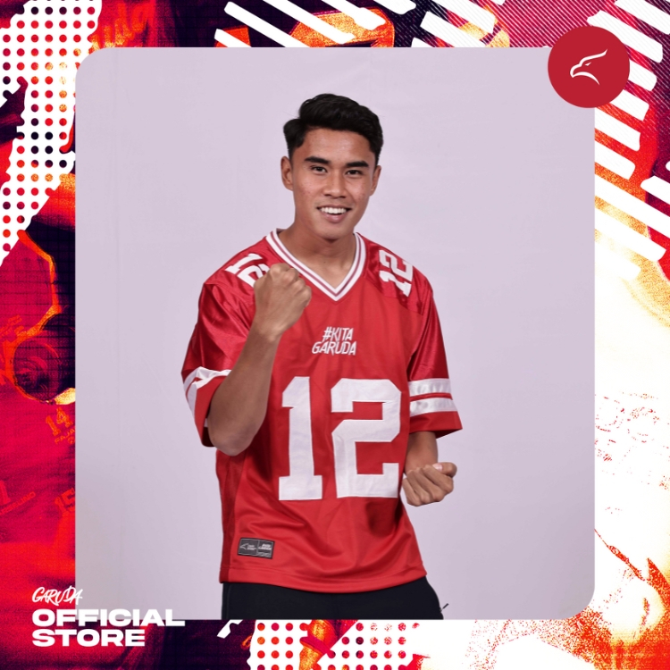Jual Garuda Store - Player 12 Jersey Merah | Shopee Indonesia
