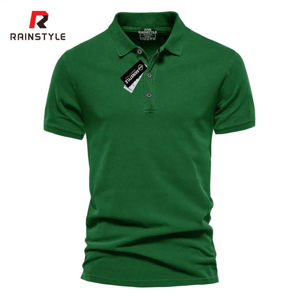 Jual Rainstyle - Kaos Polo Kerah Botol Polos Baju Santai Baju Kerja ...