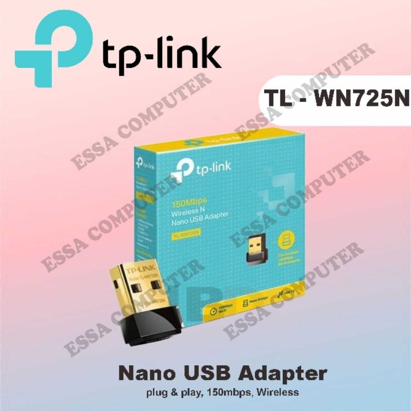 Jual TP-LINK TL-WN725N - Nano USB Wireless Adapter 150 Mbps | Shopee ...