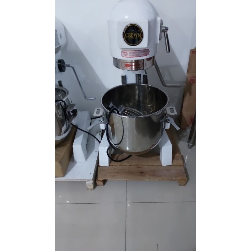 Jual Mixer Planetary B-15 Liter Roti, Donat dan bolu Crown | Shopee ...