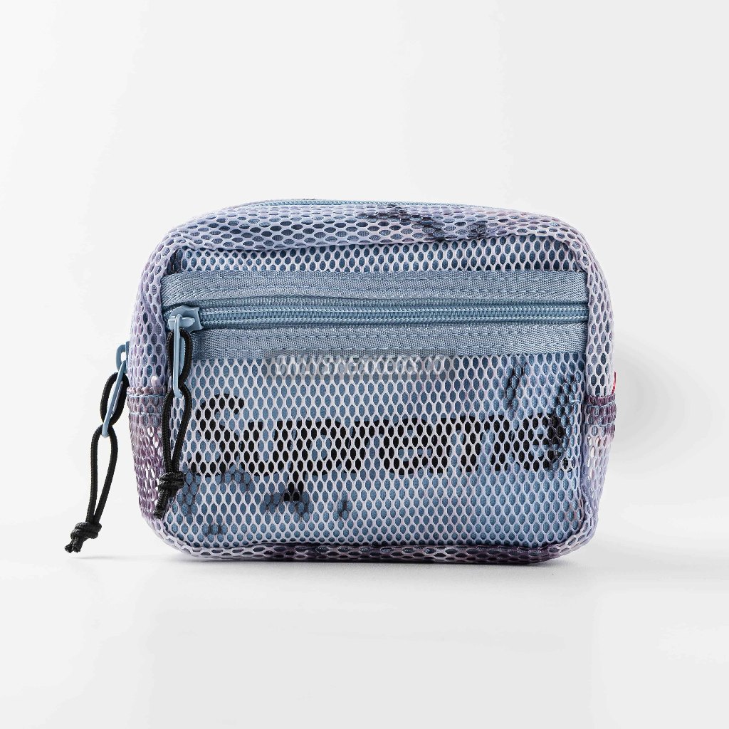 Jual SUPREME SMALL SHOULDER BAG SS20 BLUE CHOCOLATE CHIP CAMO (100