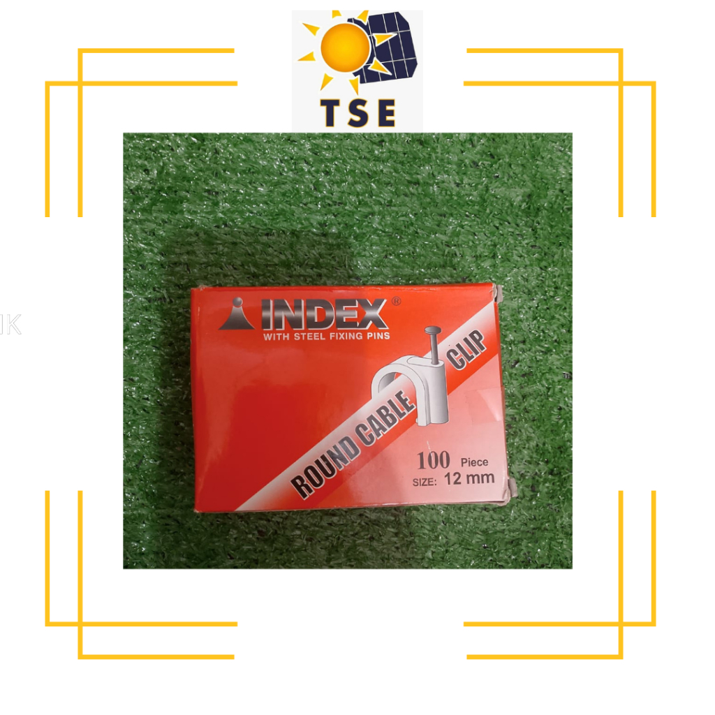 Jual KLEM KABEL INDEX NO 12 MM SADEL PAKU BETON (100) | Shopee Indonesia