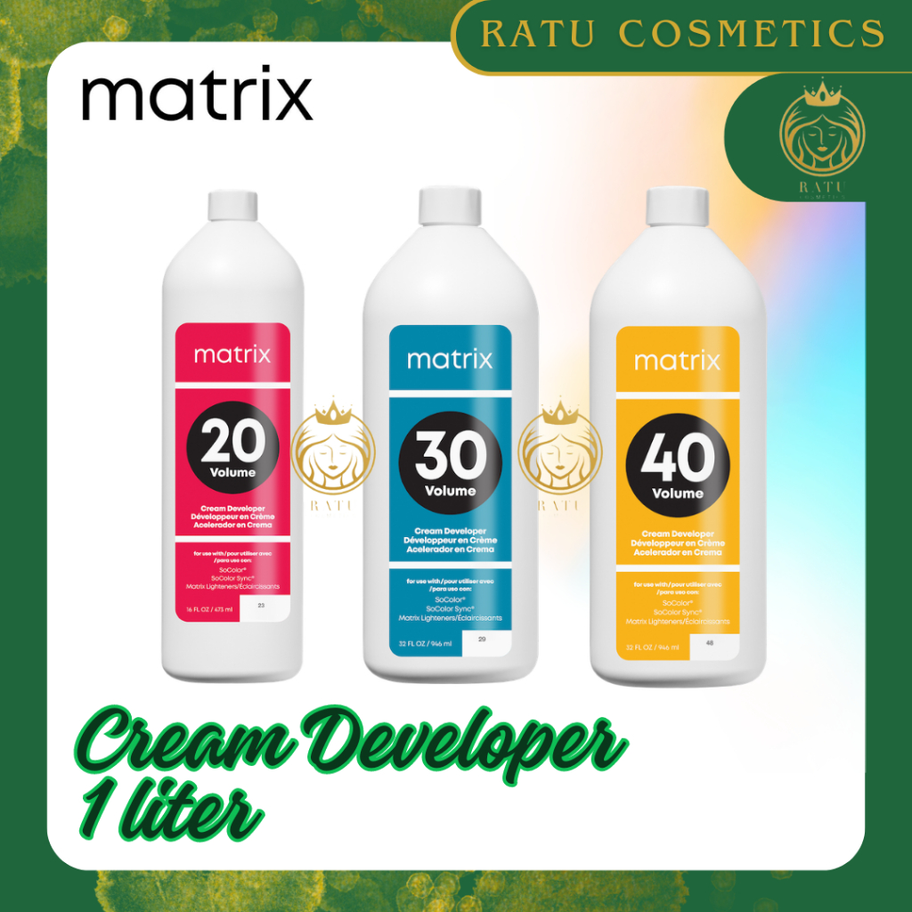 Jual MATRIX Cream Developer / Oxydant / Campuran Cat Rambut 1000 ml / 1 ...