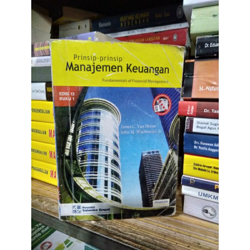 Jual Prinsip Prinsip Manajemen Keuangan Edisi 13 Buku 1 By James Van ...