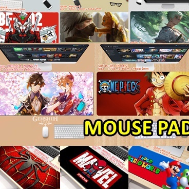 Jual Harga Murah MOUSE PAD PREMIUM PANJANG GAMING MOUSE PAD MOTIF