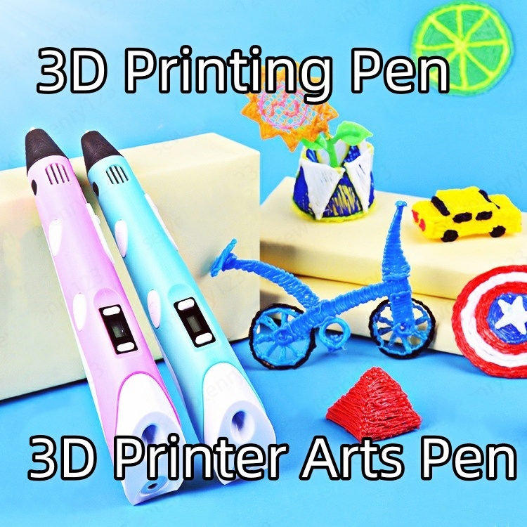 Jual COD 3D Printing Pen 3D Printer Arts Pen Making Doodle Arts Crafts ...
