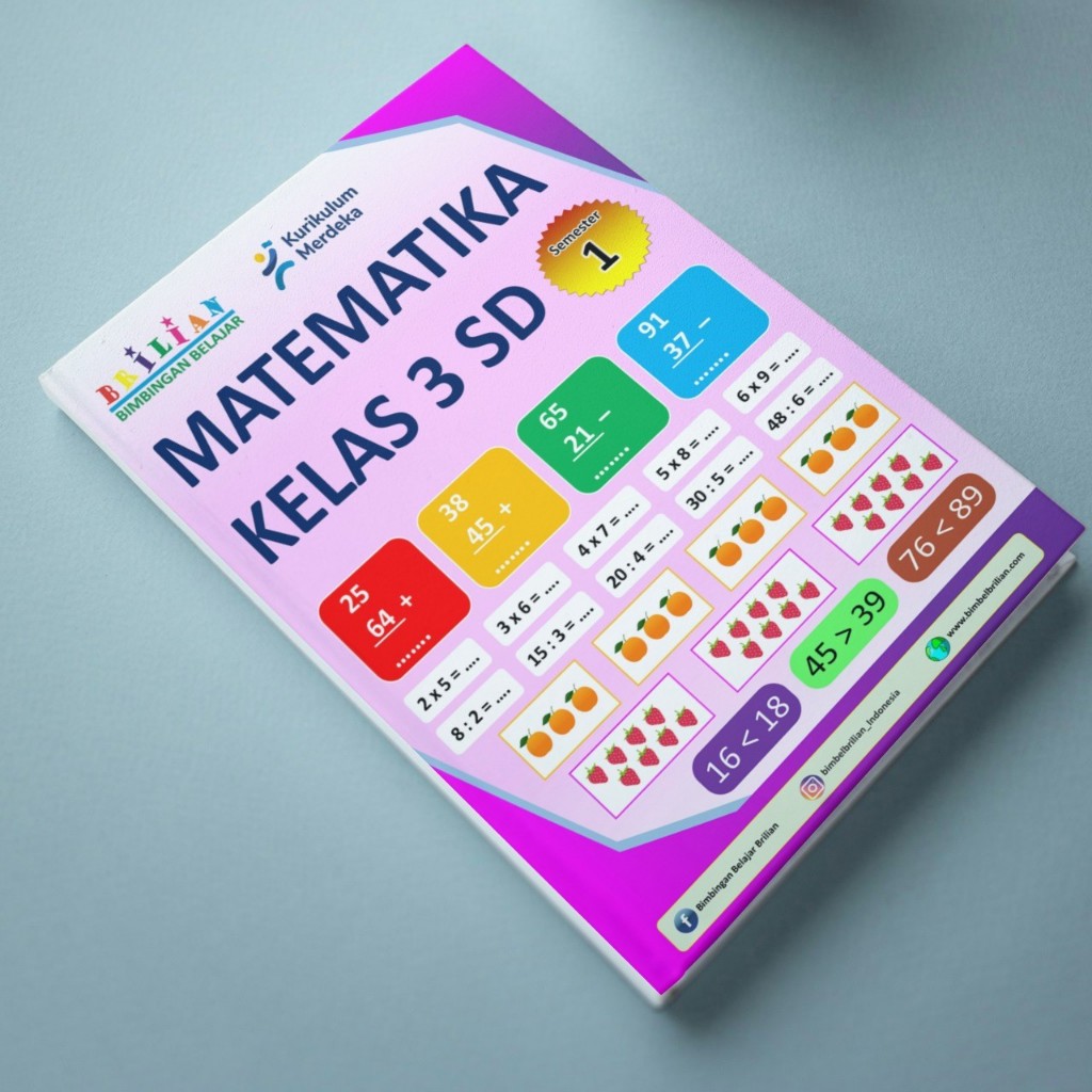 Materi matematika kelas 3 semester 1 kurikulum merdeka
