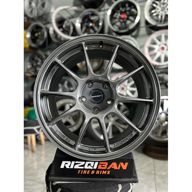 Jual velg wedsport tc105 r17 hyper black pcd 5x114 kondisi baru ...