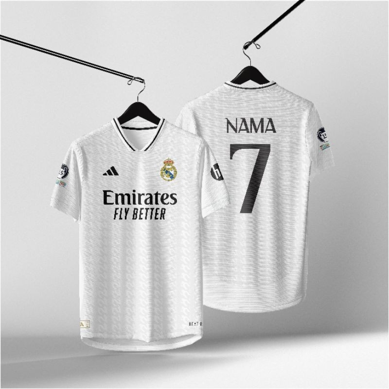 Jual jersey REAL MADRID 2024 2025 fullprinting Shopee Indonesia