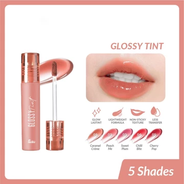 Fanbo Glossy Tint Dengan Sunflower Dan Chamomile Oil