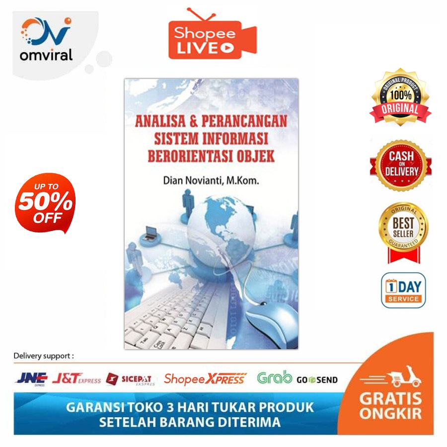 Jual Buku Analisa & Perancangan Sistem Informasi Berorientasi Objek ...