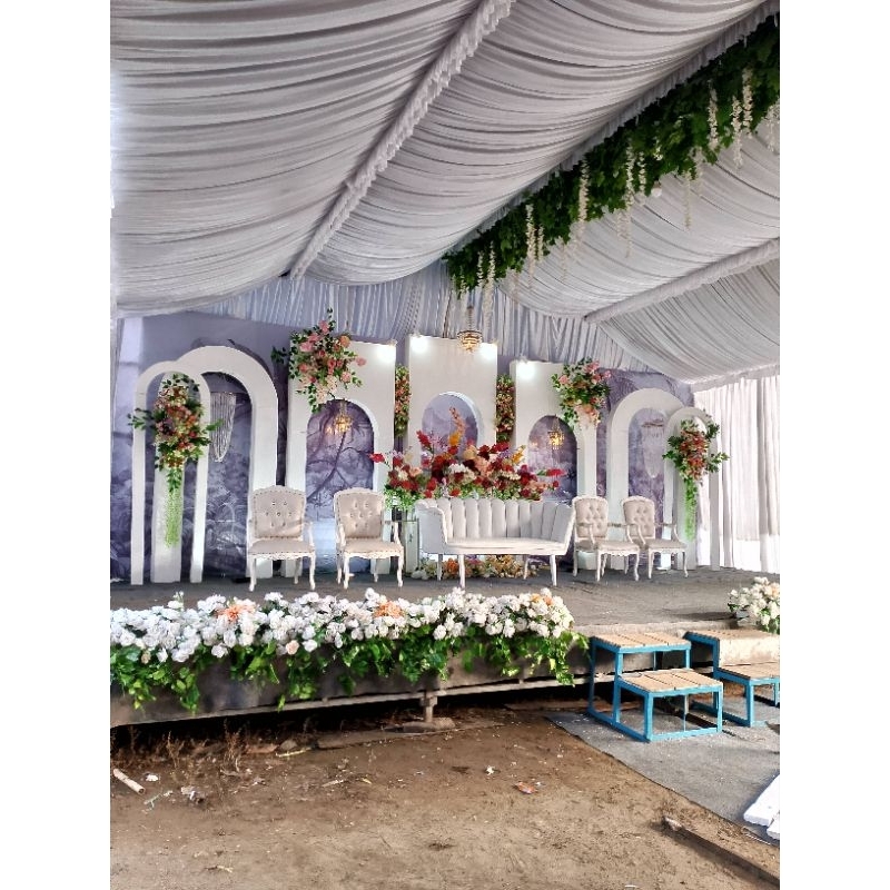 Jual pelaminan set untuk panggung 8 meter Shopee Indonesia