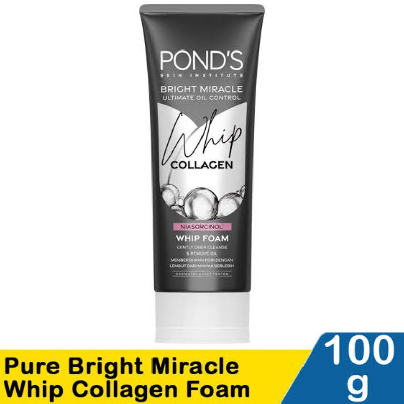 Jual Ponds Bright Miracle Ultimate Oil Control Whip Collagen ...