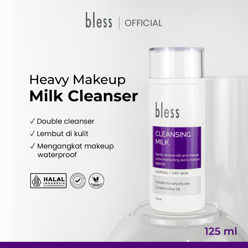 Jual Bless Cleansing Milk 125ml | Susu Pembersih Make Up - Kulit Normal ...