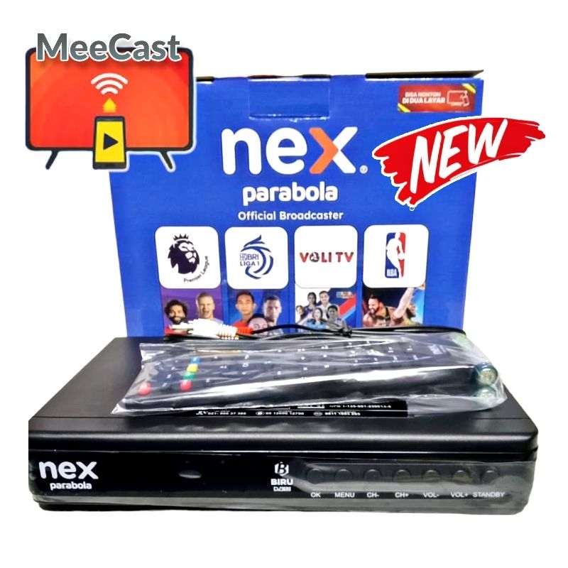 Jual Nex Parabola BIRU digital satelit receiver satelite C & Ku Band ...