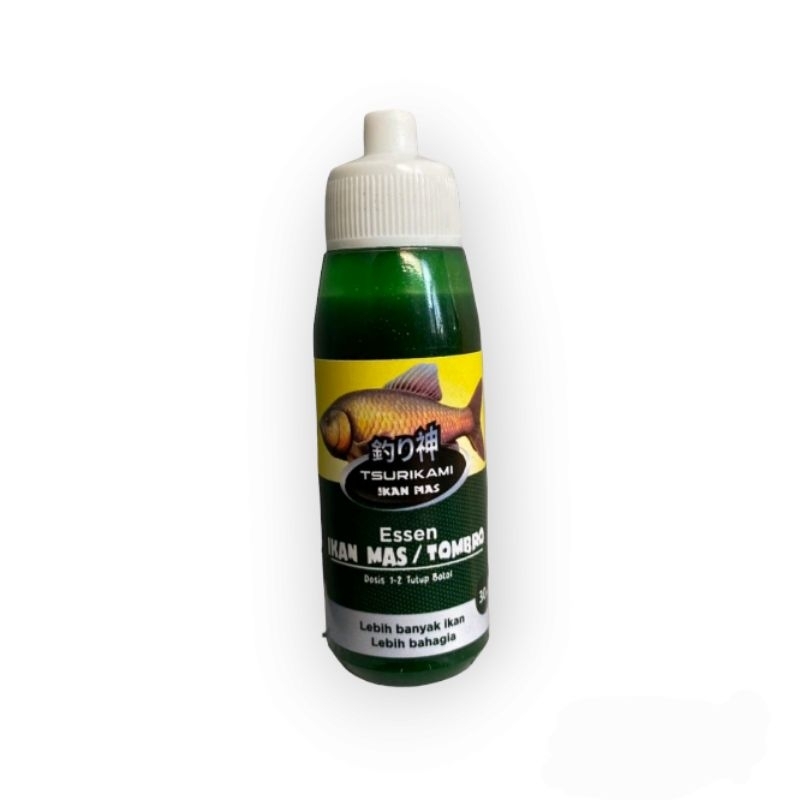 Jual ESEN TSURIKAMI IKAN MAS/TOMBRO 30 ml HARGA PER 1 BOTOL | Shopee ...
