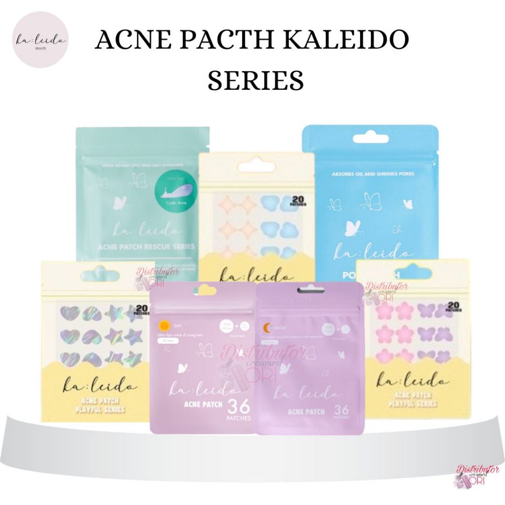 Jual Kaleido Acne Patch Playful Series Patch Acne Day Night Kaleido Pore Patch Absorbs