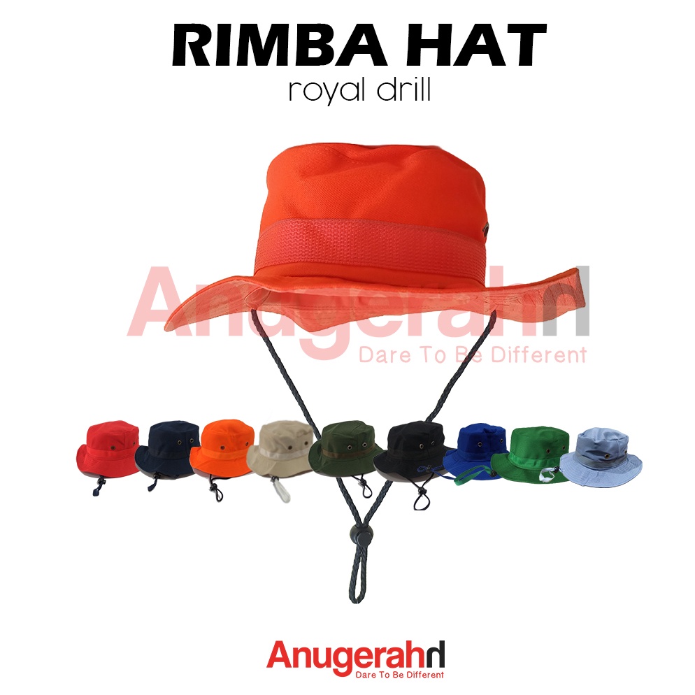 Jual Diskon Gede Topi Rimba Bucket Hat Rimba Hat Hiking Hat Topi Hutan ...