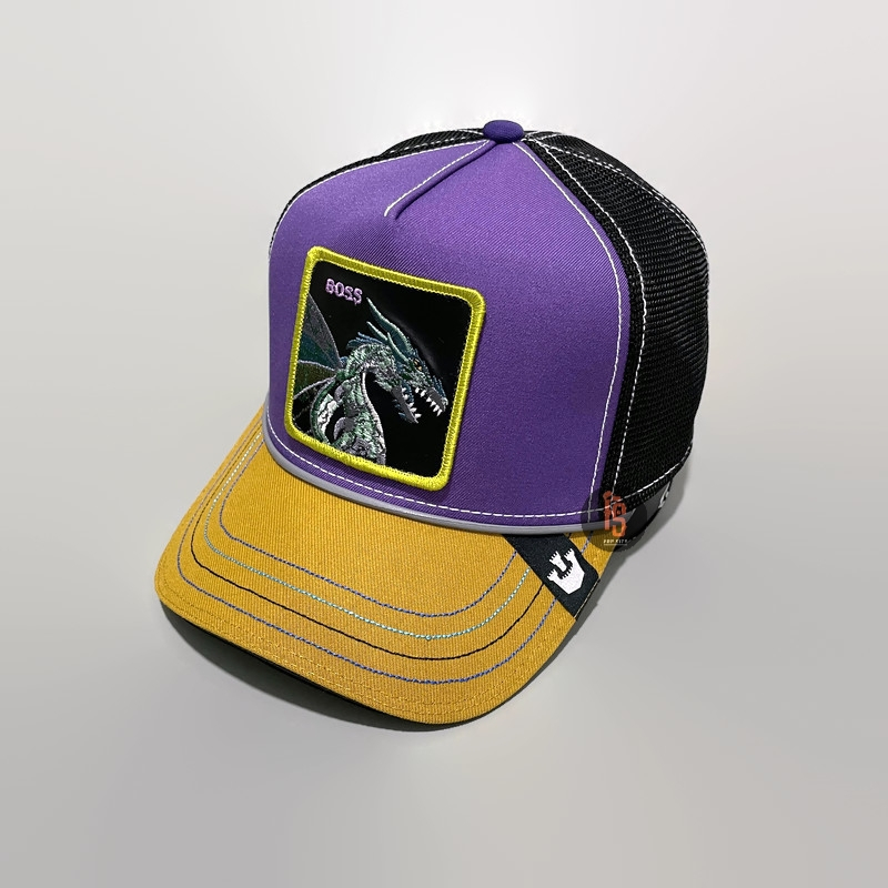 Jual TOPI ORIGINAL GOORIN BROS TRUCKER SPIKE BOSS PURPLE BLACK | Shopee ...
